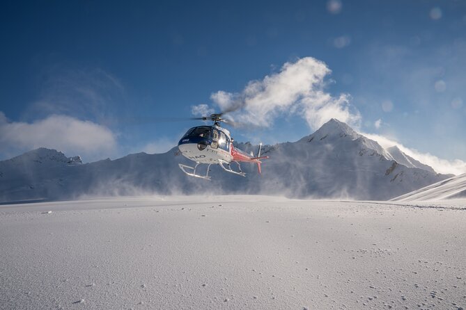 Helicopter flight from Queenstown