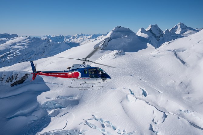 50 minute helicopter flight from Queenstown
